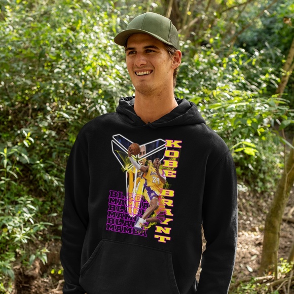 BLACK MAMBA KOBE;  BE THE BEST VERSION OF YOURSELF:: UNISEX CUSTOM HOODIE - Picture 7 of 8